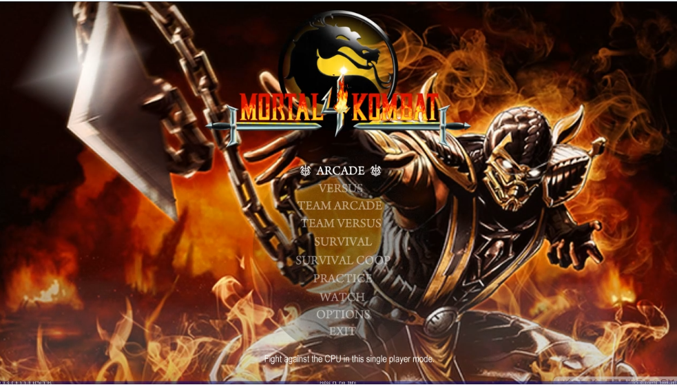 mortal kombat 4 game