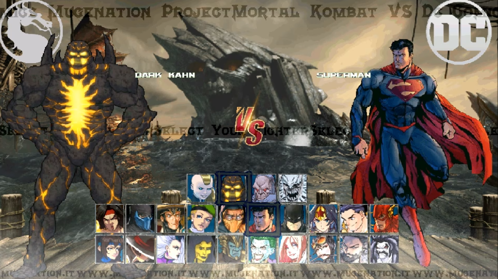 Android & PC Mortal Kombat VS DC Comics Mugenation Project - Mugenation